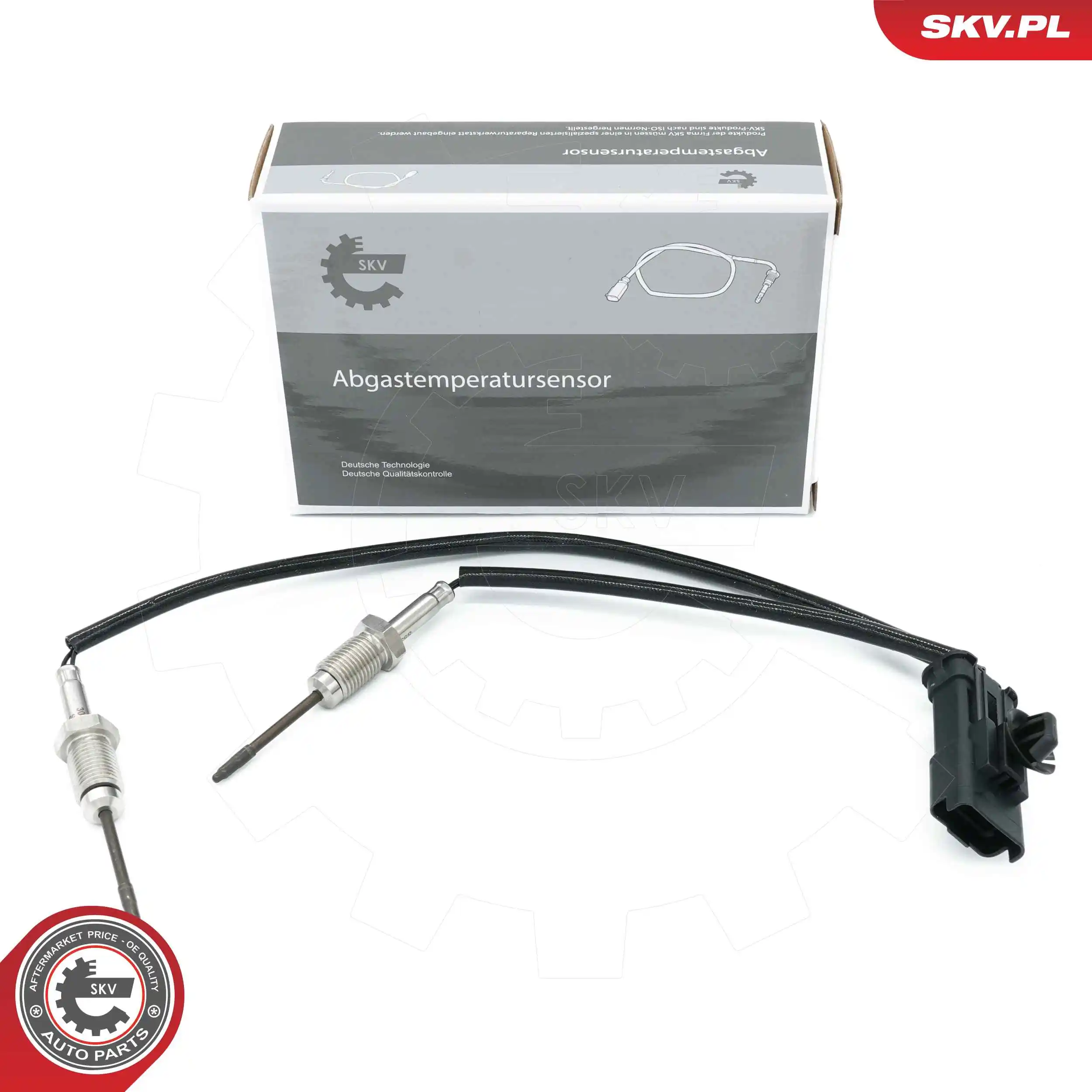 Sensor, exhaust gas temperature